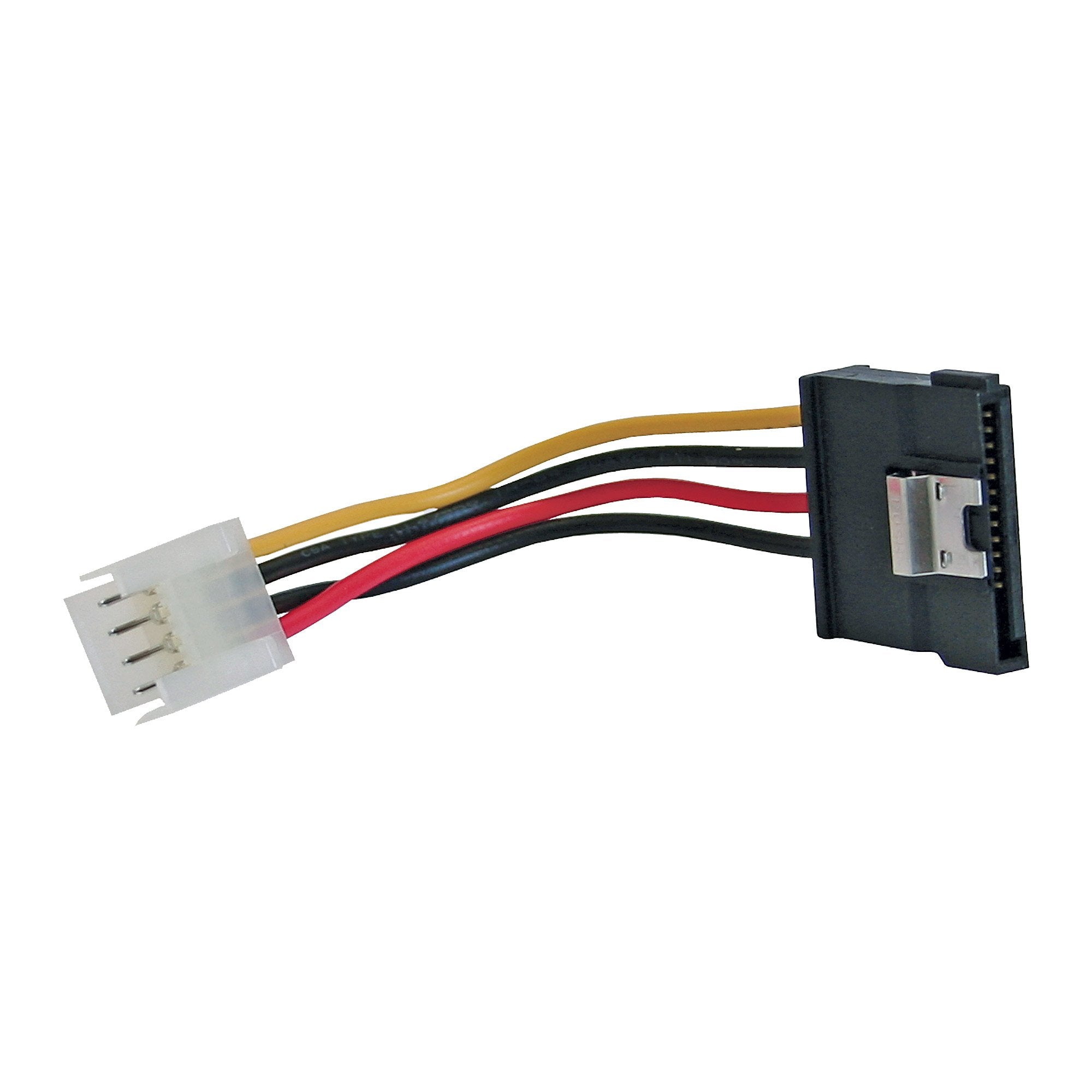 Adaptador De Alimentación Sata Inline De 3,5" A Sata De 15 Pines Con Pestillo De 0,06 M