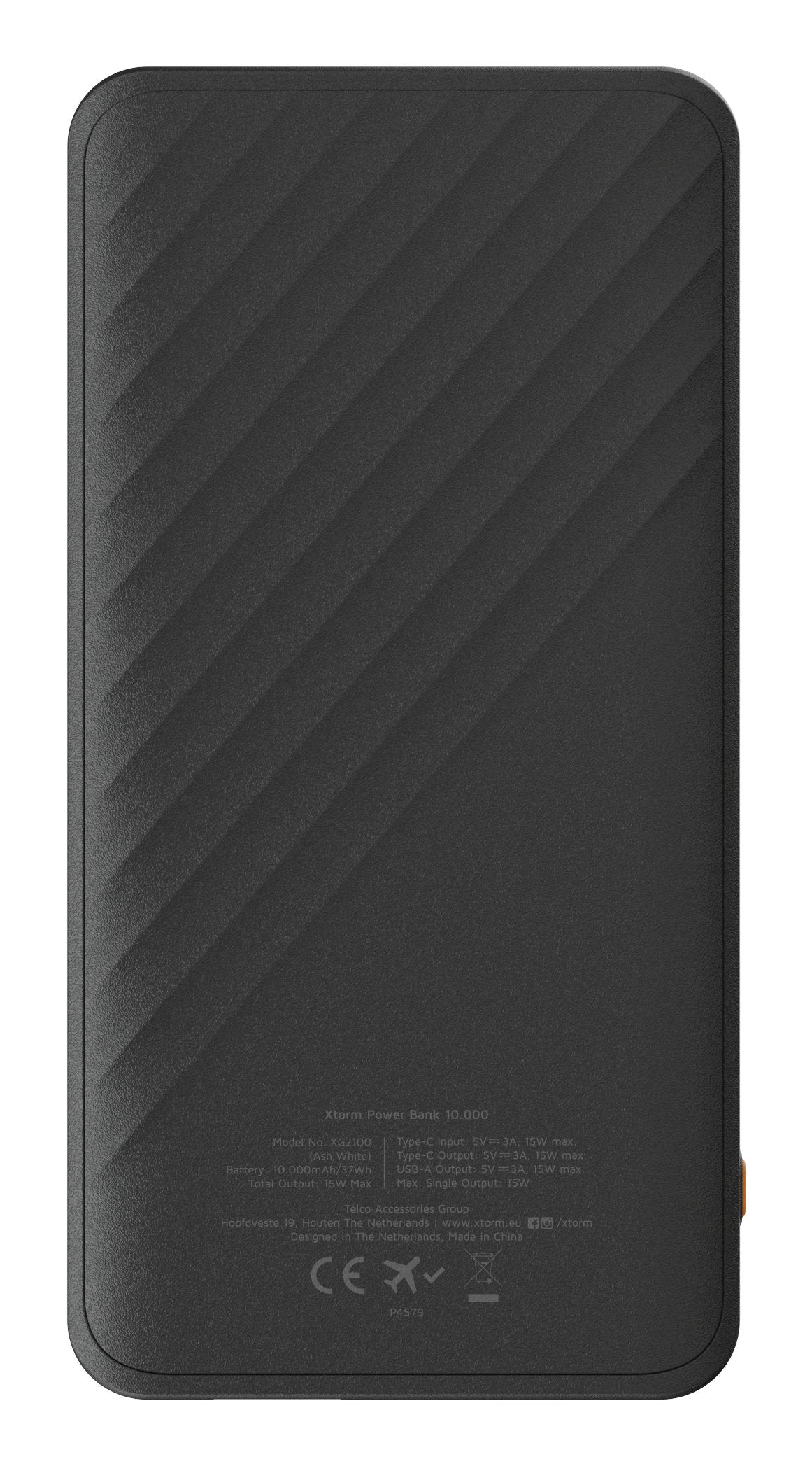 EAN 8718182278231 - Xtorm Go2 Polímero de litio 10000 mAh Carbón vegetal imagen 10