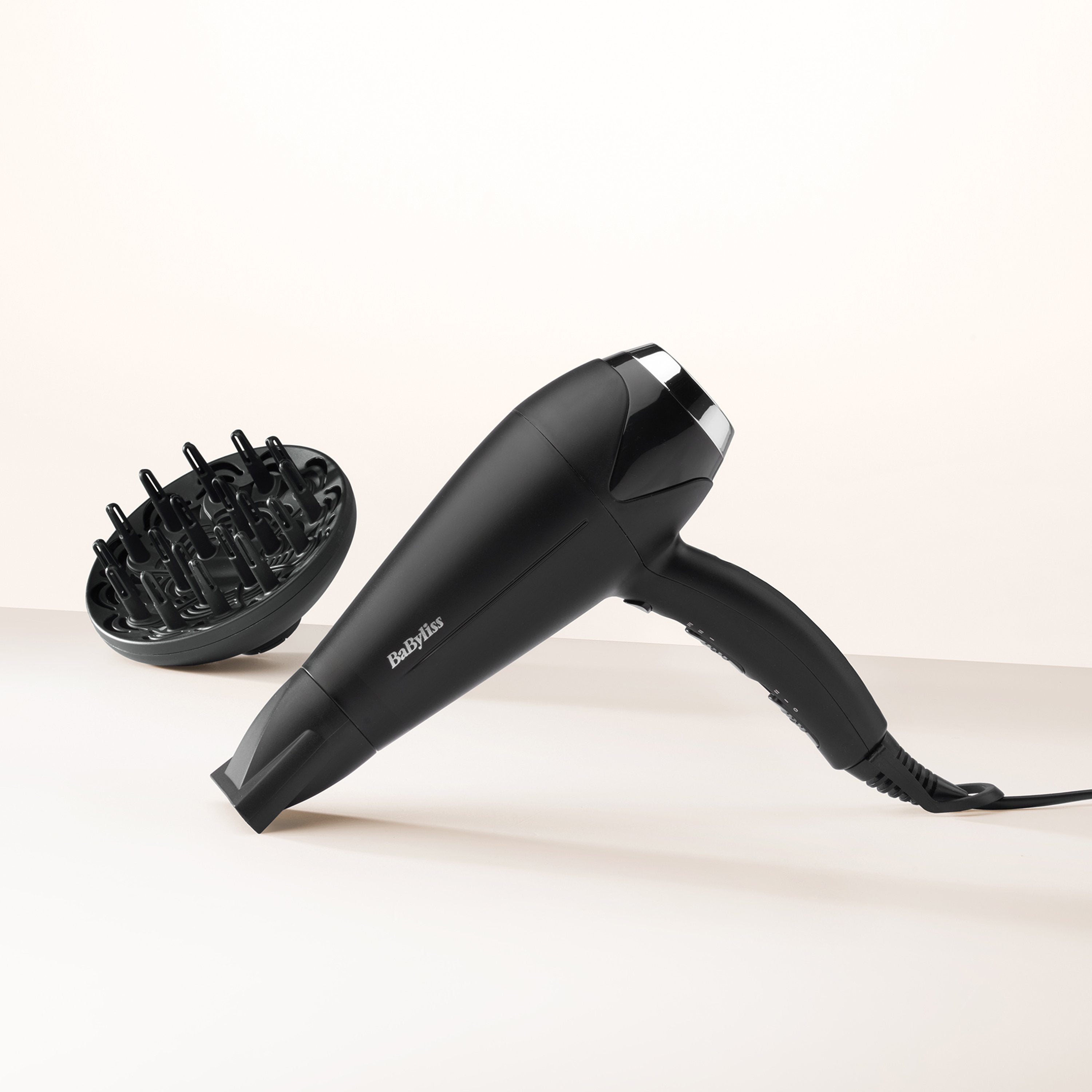 Secador Pelo Dc Babyliss D572de 2200w Difusor Ionico