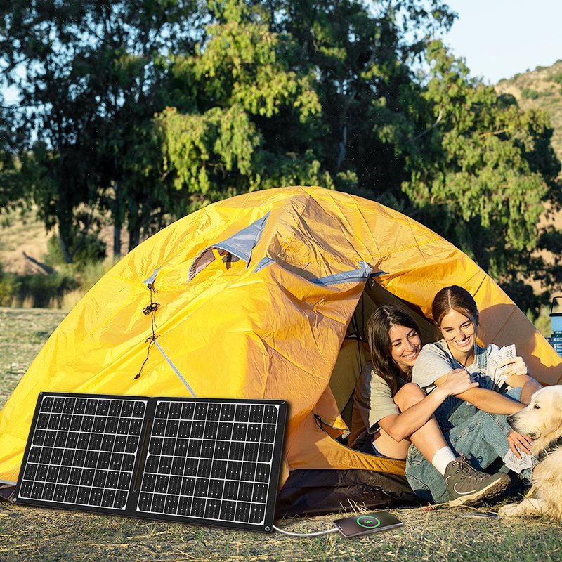 Panel Solar Plegable, 1x Usb-C, 1x Usb-A, Salida Corriente Continua Dc, 30 W Logilink Logilink