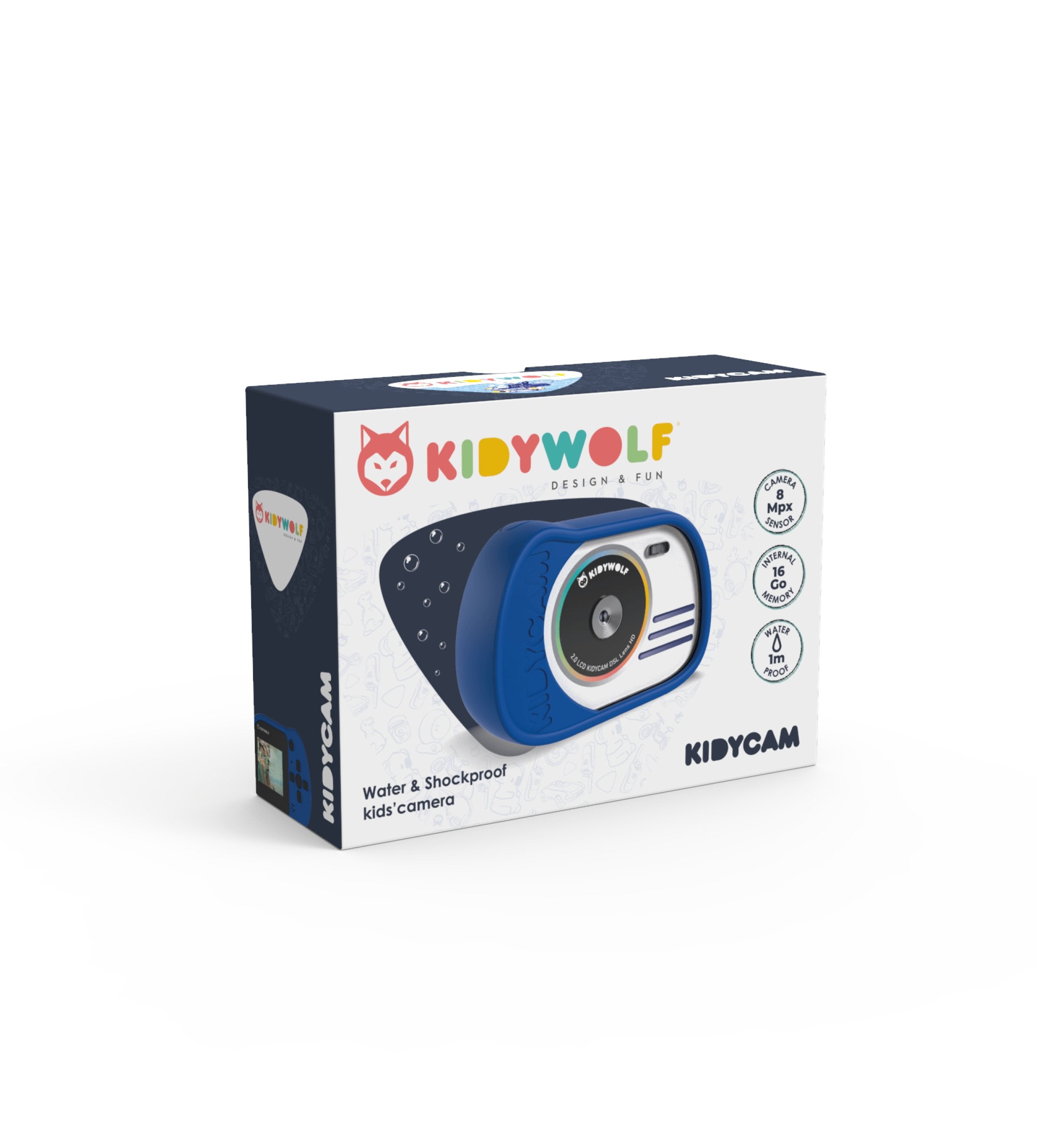 Kidywolf Foto- Und Videokamera Blau