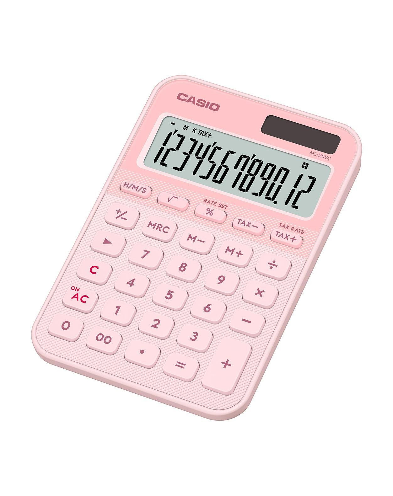 EAN 4549526621277 - Casio MS-20YC calculadora Escritorio Calculadora básica Rosa claro imagen 2