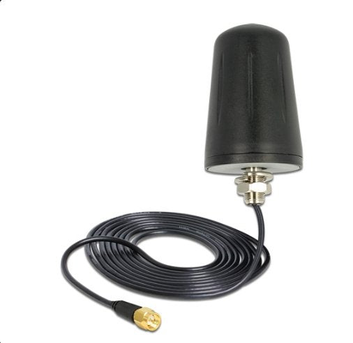 Delock Wl-Antena Sma 3dbi Omnidirektional Outdoor Negro