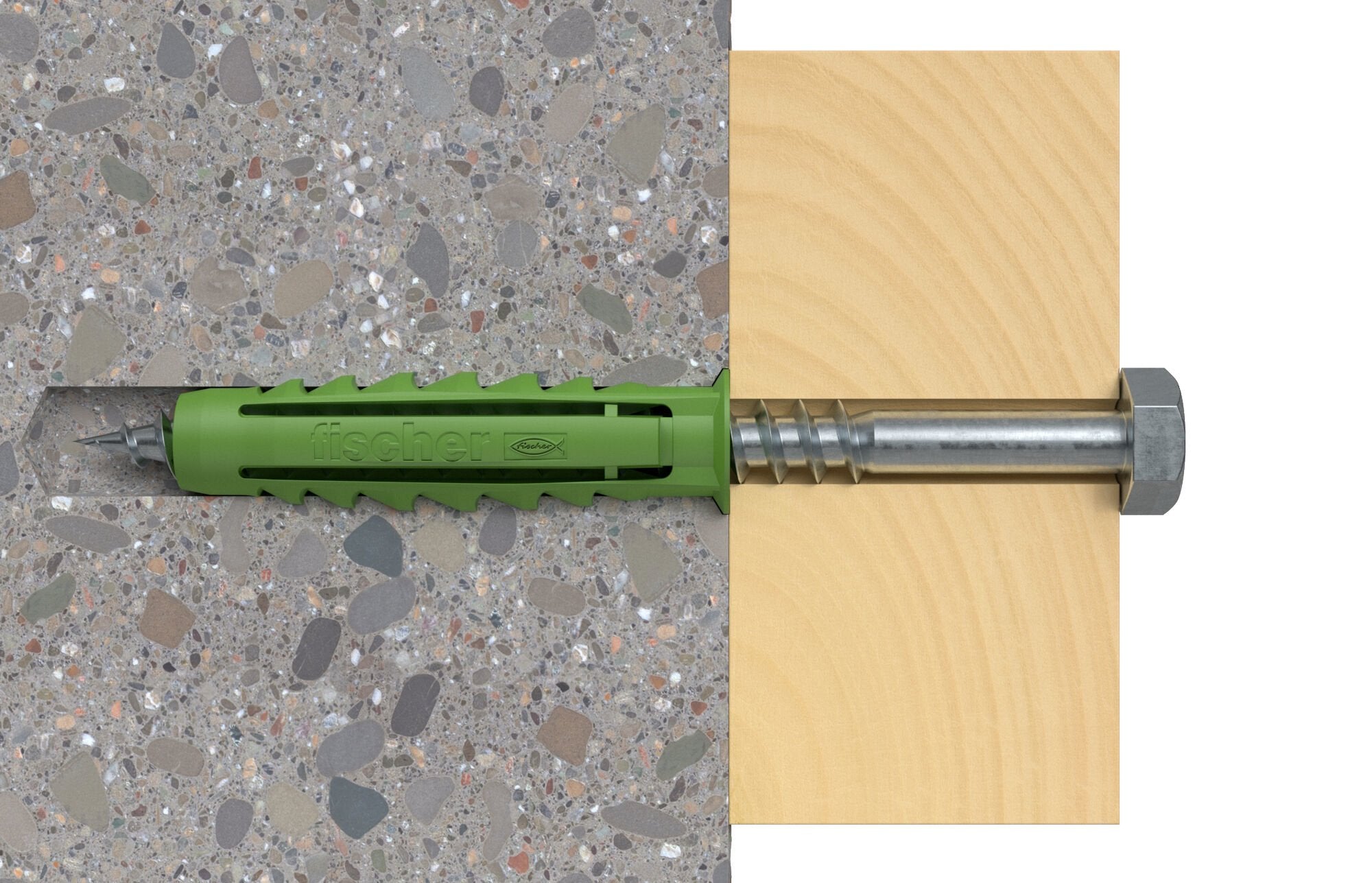 Fischer Anclaje De Expansión Sx Verde 12x60 K 524827 6 Piezas