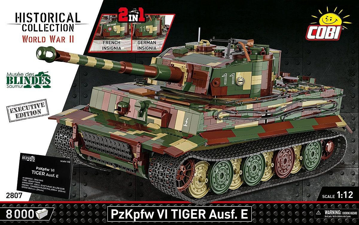 Cobi Panzerkampfwagen Vi Tiger Ausf. E Executive Edition Cobi-2807