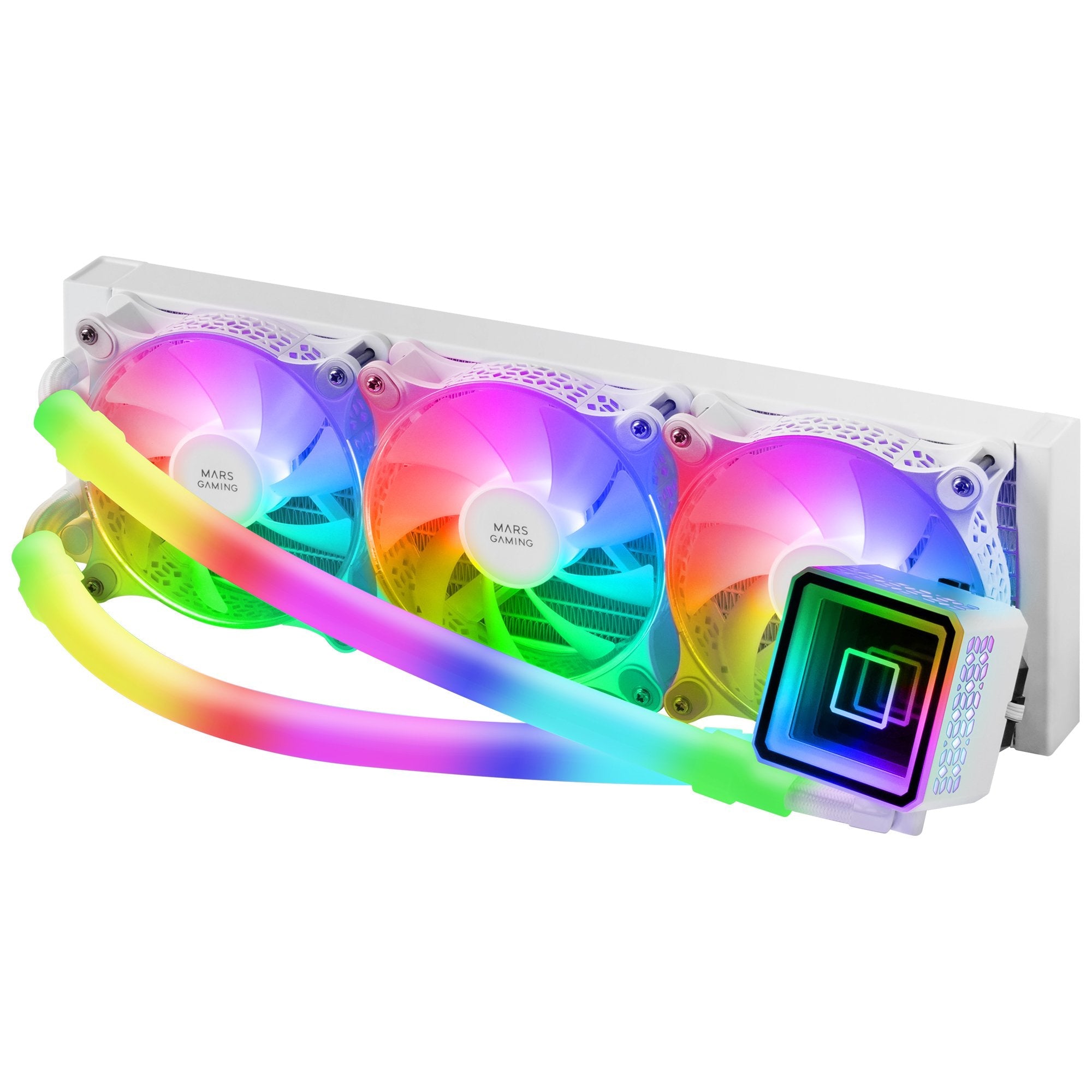 Sistema De Refrigeración Líquida Mars Gaming Ml-Ultra360 Blanco