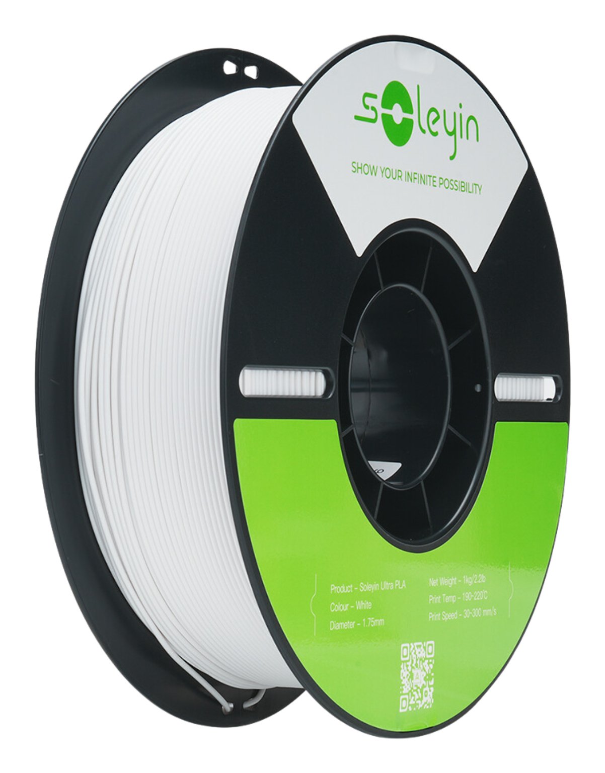 Soleyin Ultra Pla 1,75mm Blanco 1kg