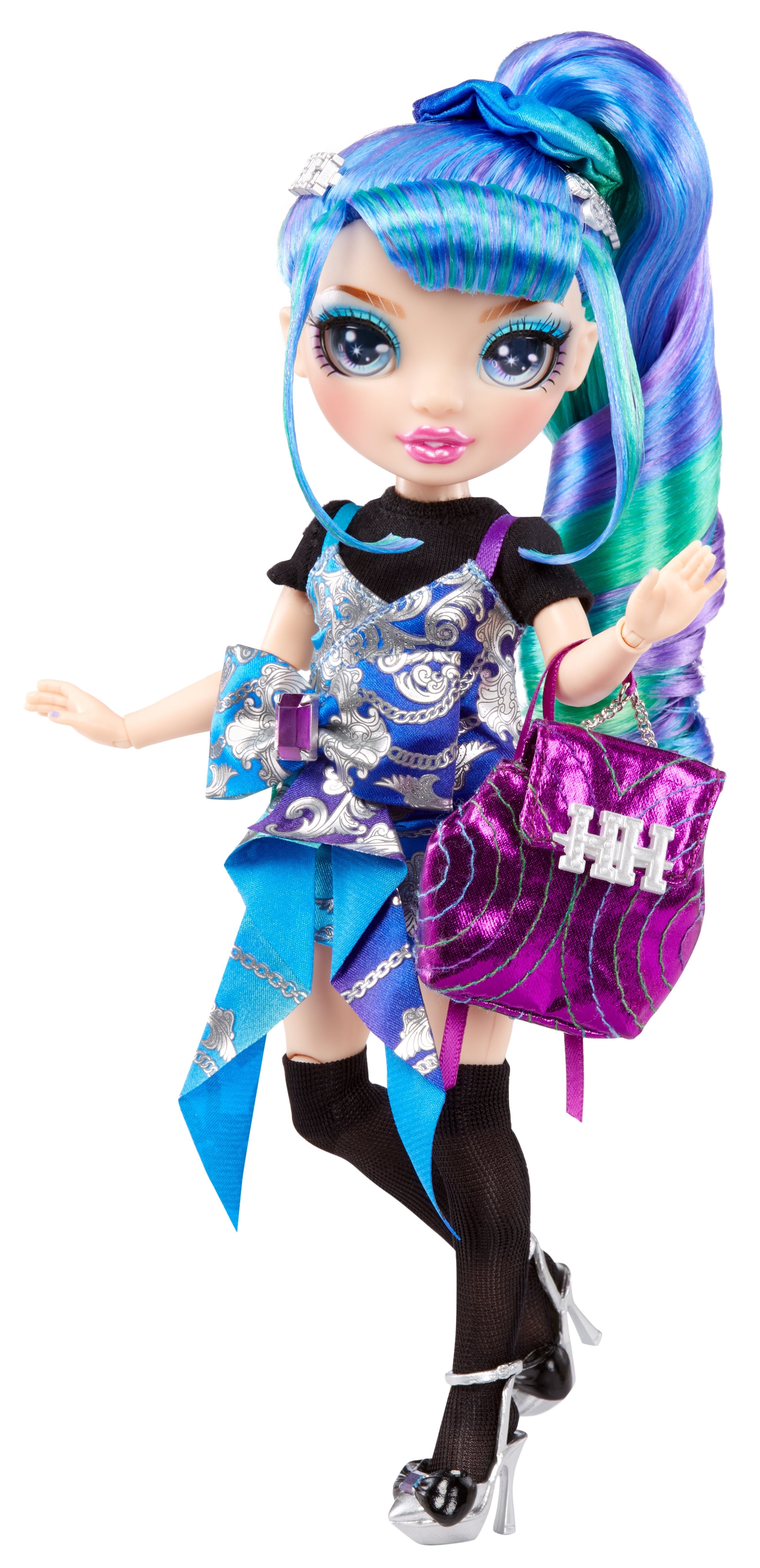 EAN 0035051590439 - Rainbow High Junior High Special Edition Doll- Holly De'Vious (Blue) imagen 3