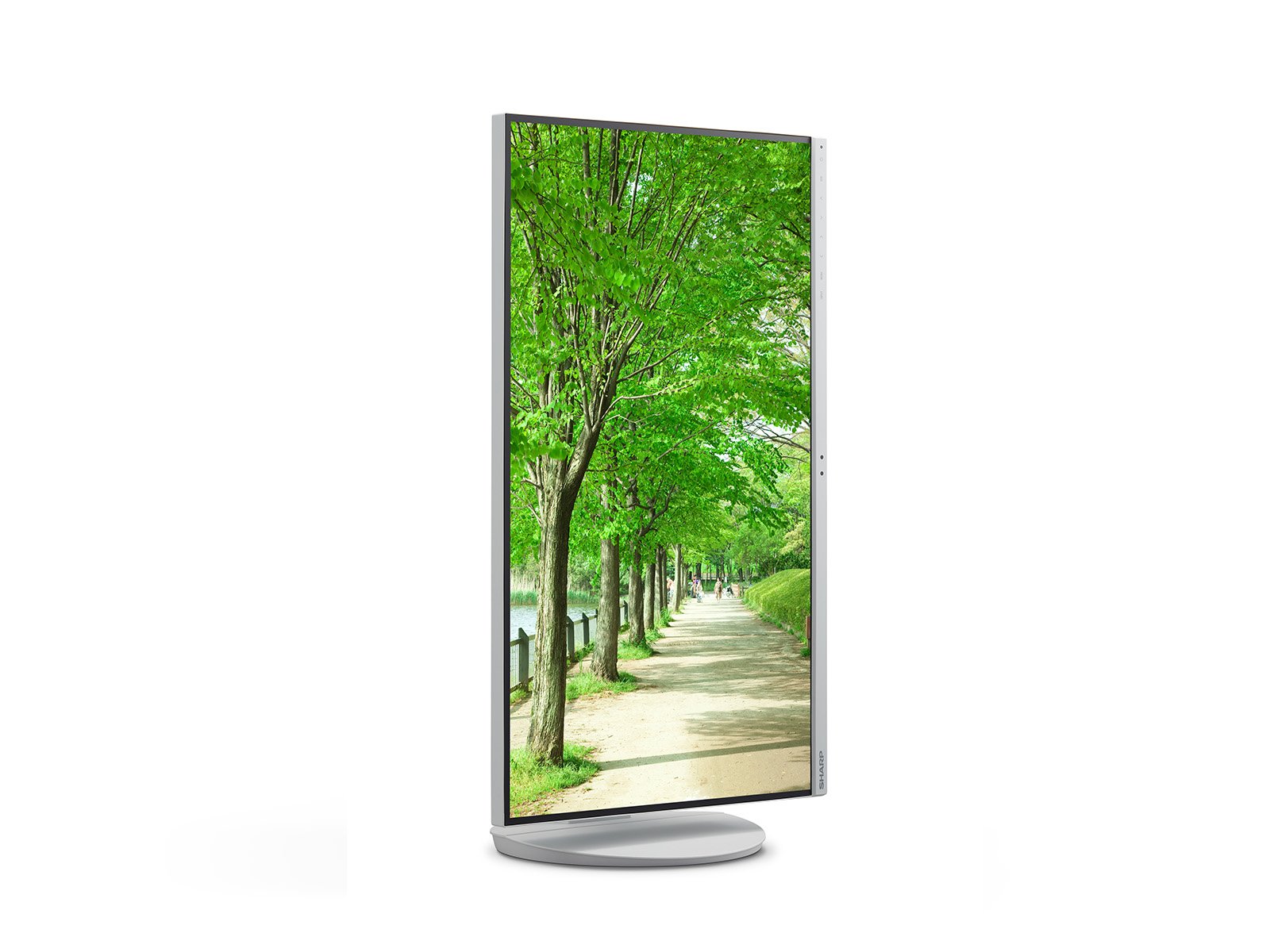 Monitor Sharp Multisync Ea272q  27" 2560 X 1440 Pixeles 4k Ultra Hd Lcd Blanco