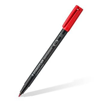 Rotulador Permanente Lumocolor Punta 1mm 317 Estuche Cuatro Unidades Staedtler