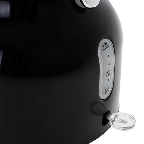 Hervidor Adler Ad 1346b Con Termómetro, Eléctrico, Potencia 2200 W, Capacidad 1,7 L, Negro
