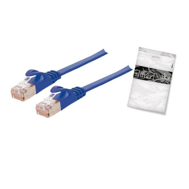 Cable Basic-S De Red U/Ftp Rohcable Cat.7 Slim Azul 5,0m