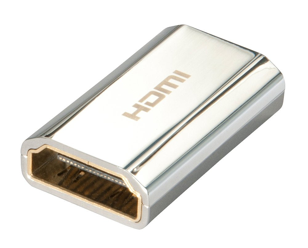 Lindy 41509 Cambiador De Género Para Cable Hdmi Type A [Standard] Hdmi Tipo A [Estándar] Metálico