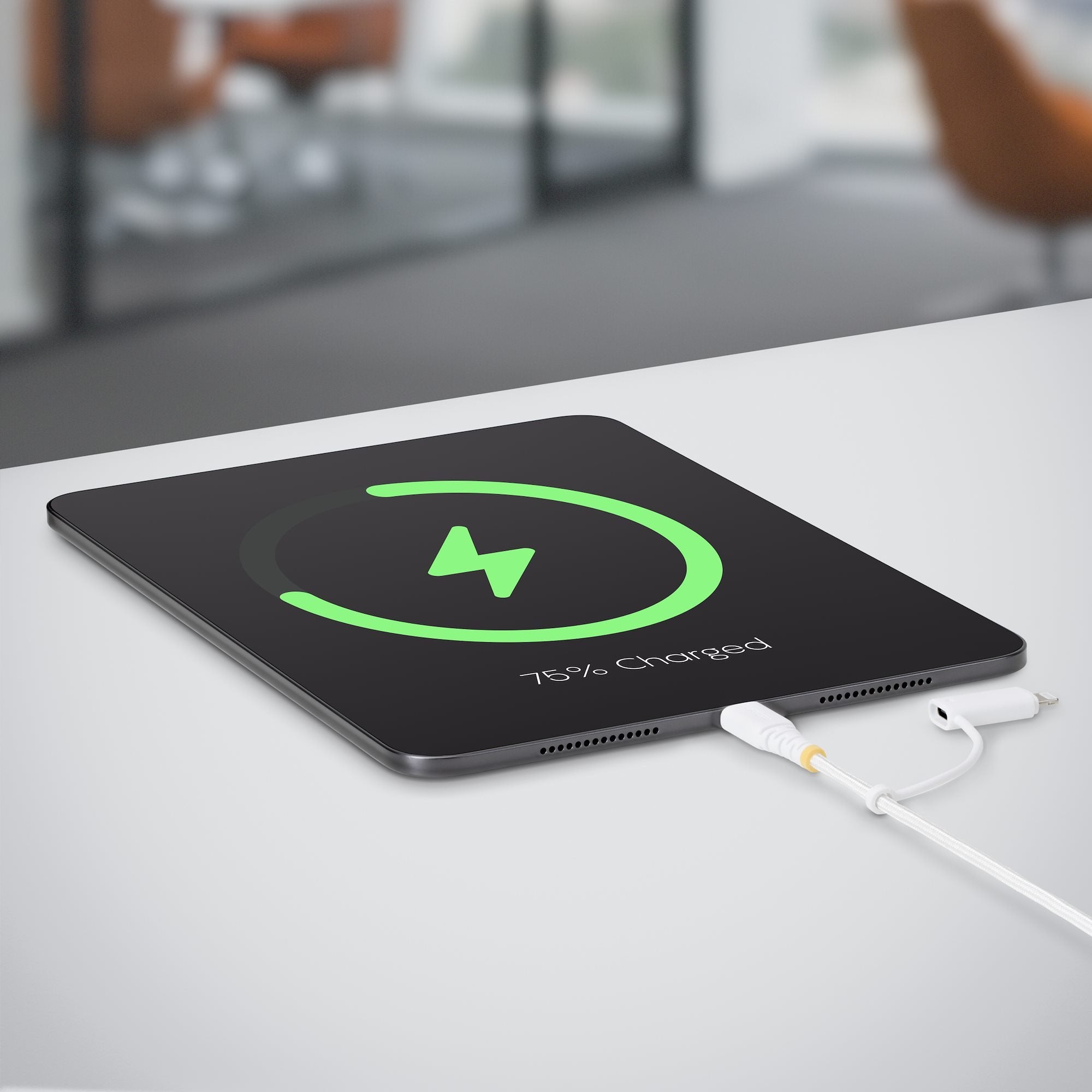 Cable De Carga Usb-C De 2m Con Cabl