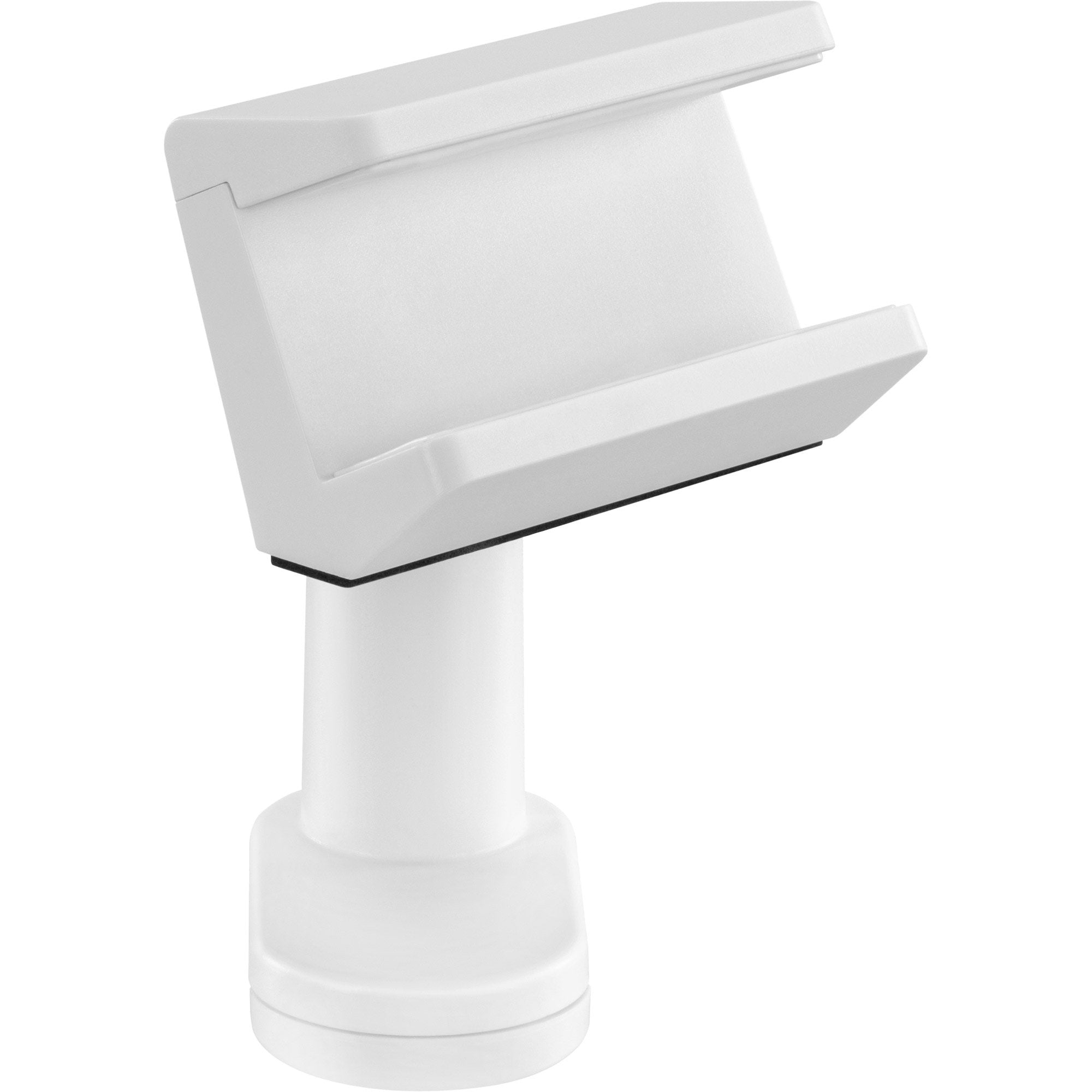 Abrazadera De Mesa Inline Para Regleta De Enchufes, Giratoria, Abrazadera De Resorte, Blanca