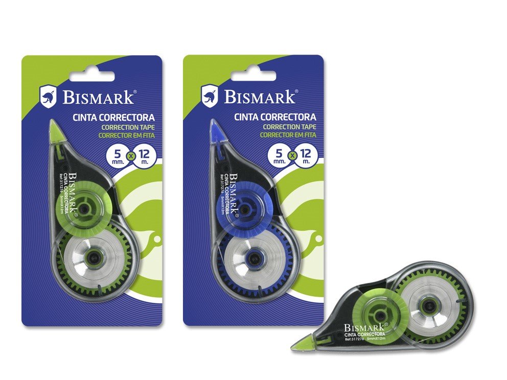 Bismark Cinta Correctora 5mmx12m Blister