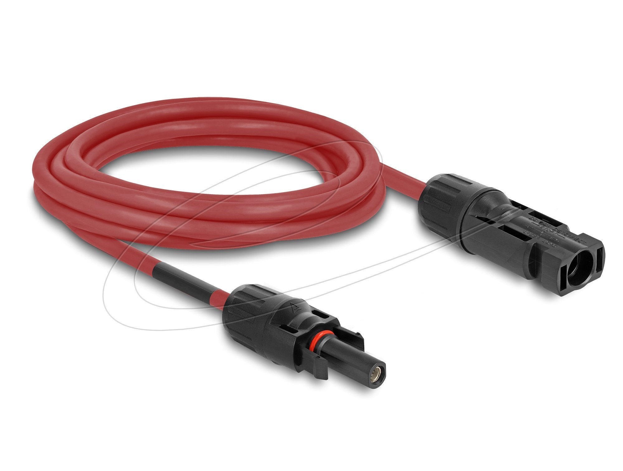 Delock Dl4 Solar Cable 6 Mm² Macho A Hembra 3 M Rojo