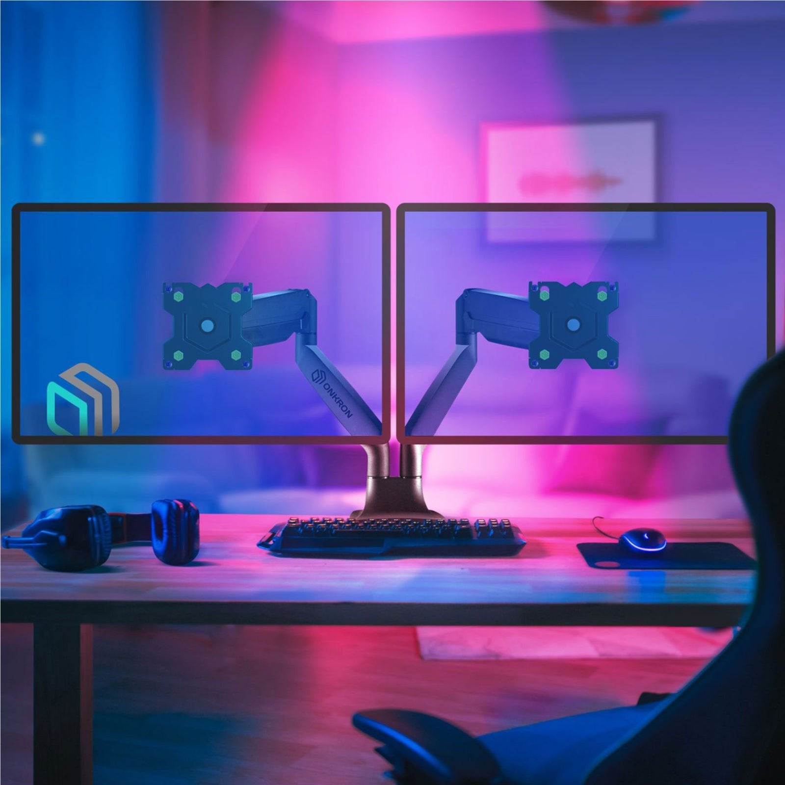 EAN 4603728440705 - ONKRON G200-B soporte para monitor 81,3 cm (32") Escritorio imagen 4