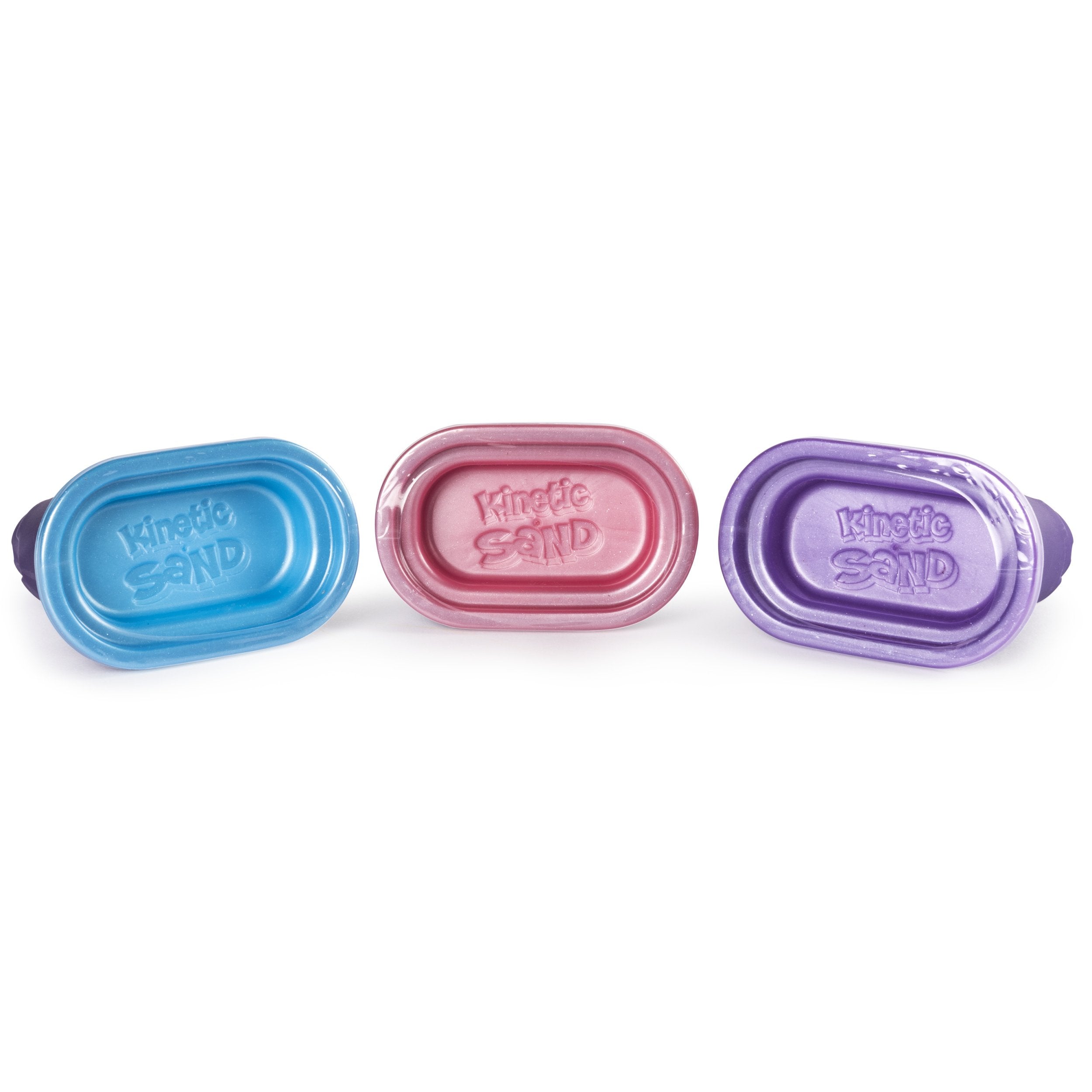 Spin Master Kinetic Sand - Arena Brillante, Paquete De 3, Arena De Juego 340 Gramos 6053520