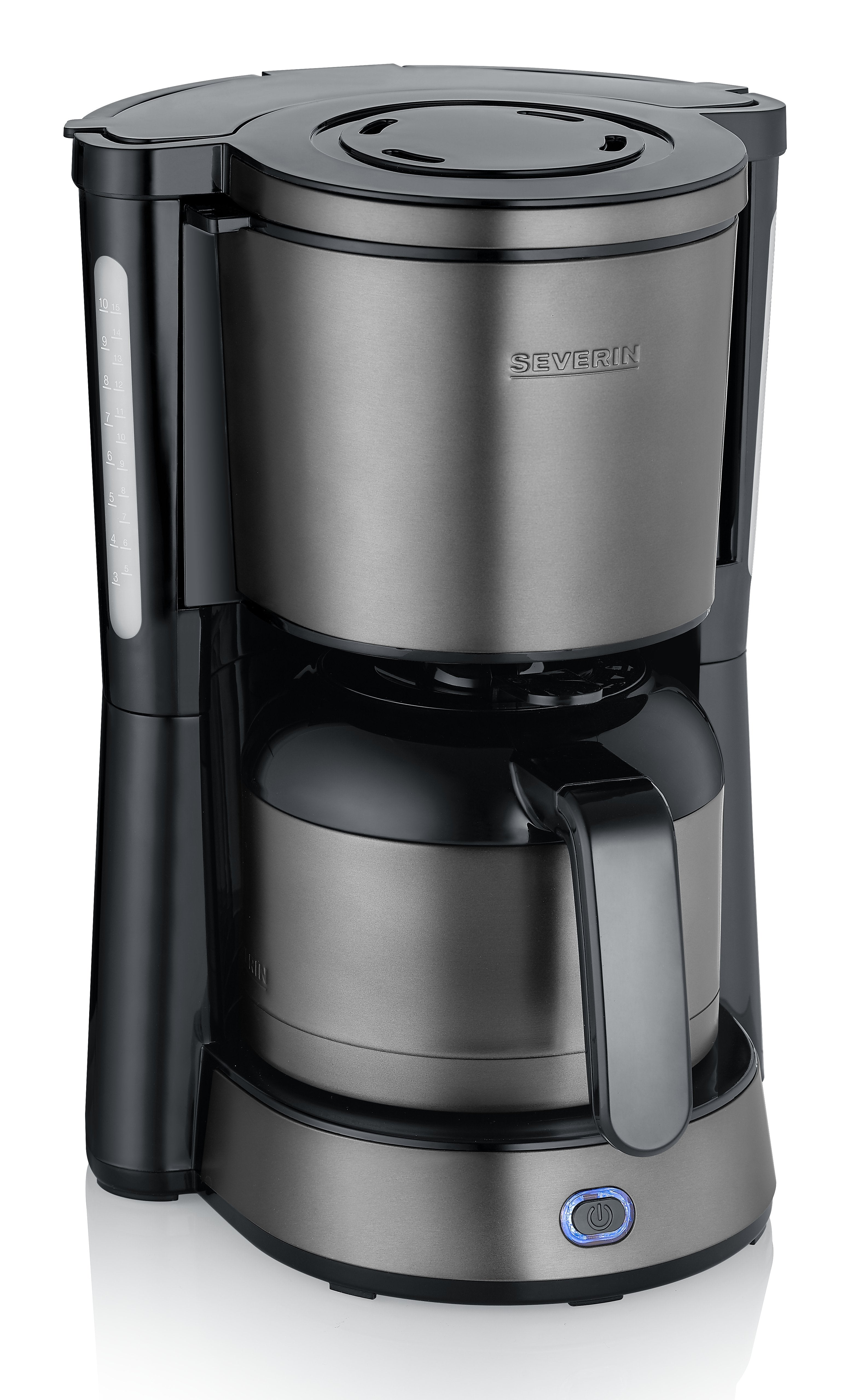Severin Ka 9343  Dark Inox Mit Thermoskanne
