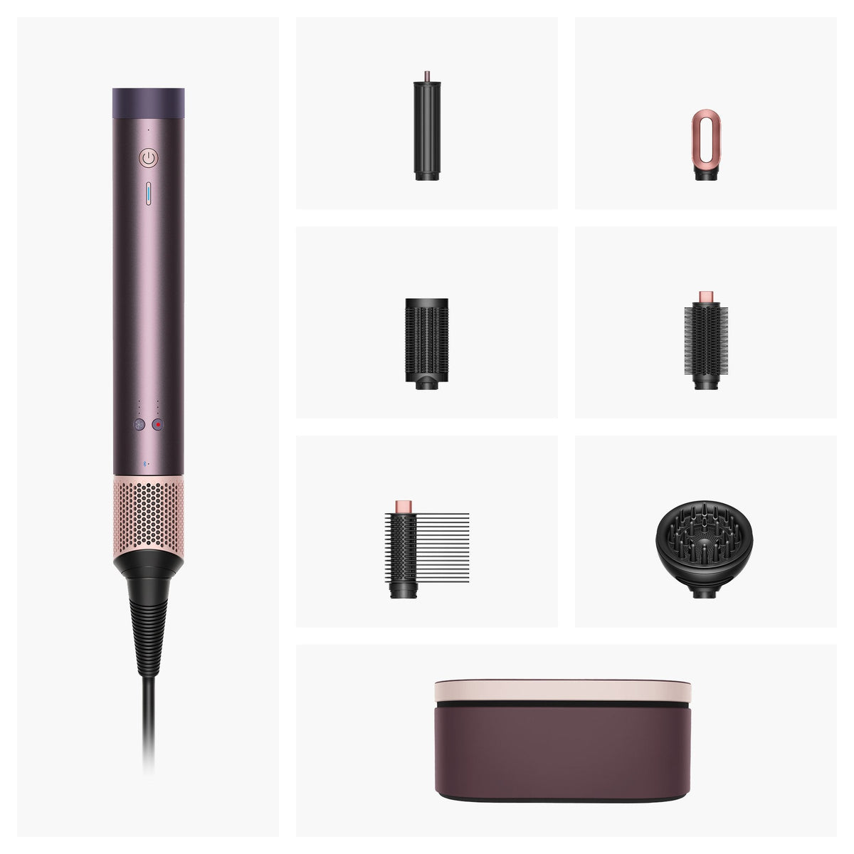 Dyson Airwrap Co-Anda2x Multi-Styler And Dryer With Diffuser Hs09 - Jasper Plum (Gift Edition)