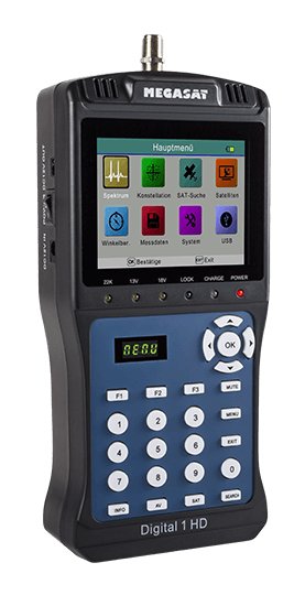 Megasat Digital 1 Hd Satfinder & Instrumento De Medición