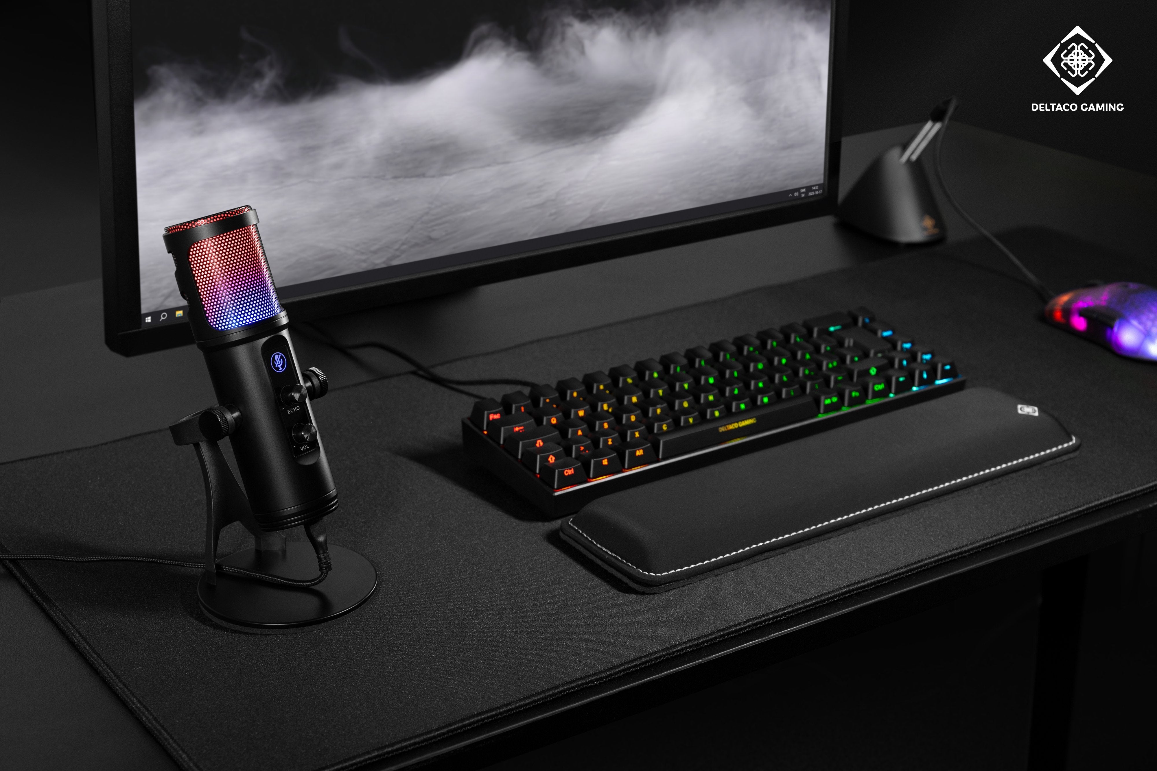 EAN 7333048060846 - Deltaco Gaming GAM-171 micrófono Negro Micrófono para crear podcasts imagen 9