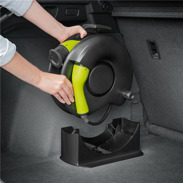 Carrete De Cable Para Cable De Carga Ev Tipo 2 Goobay