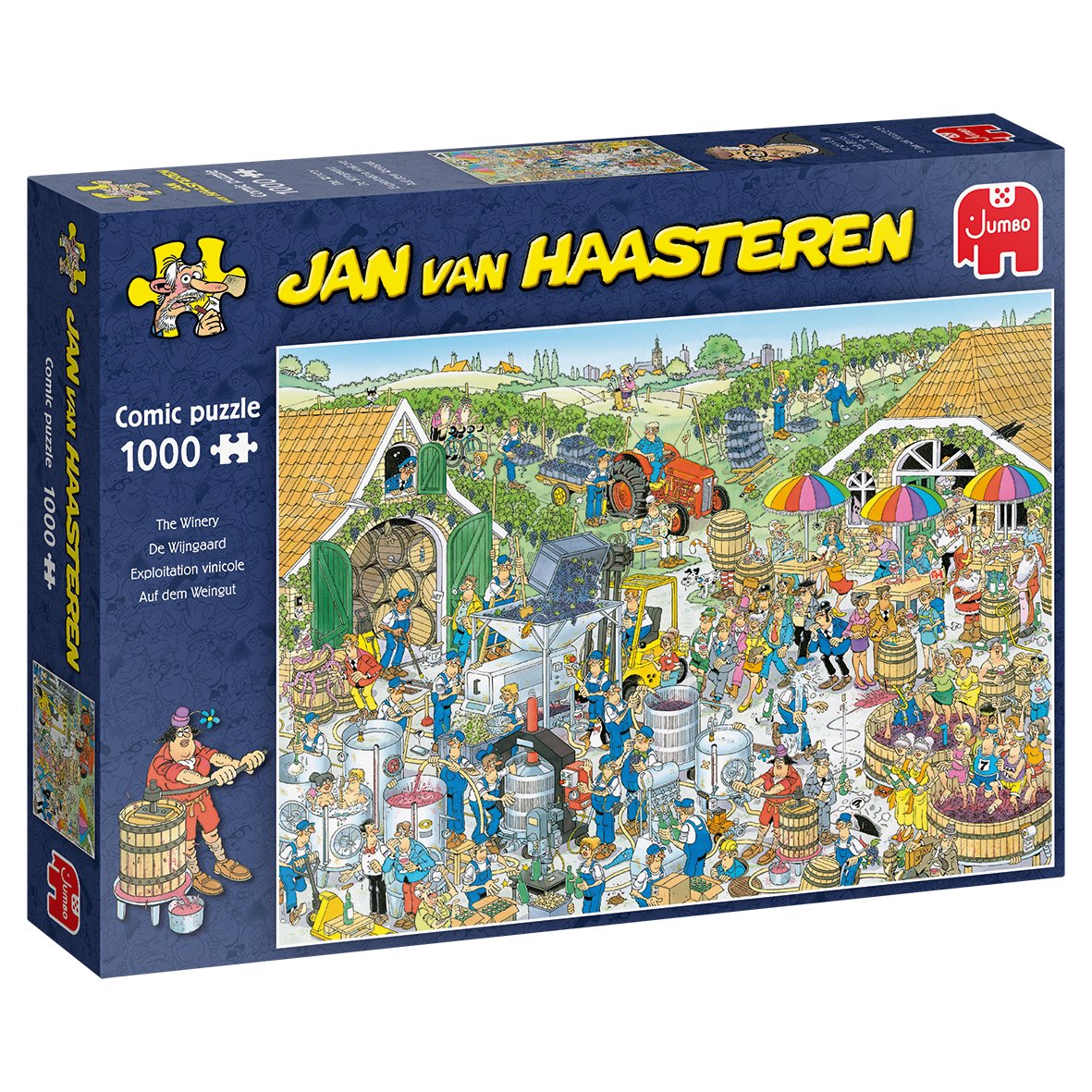 Jan Van Haasteren - The Winery,  1000 Piece Puzzle (19095)