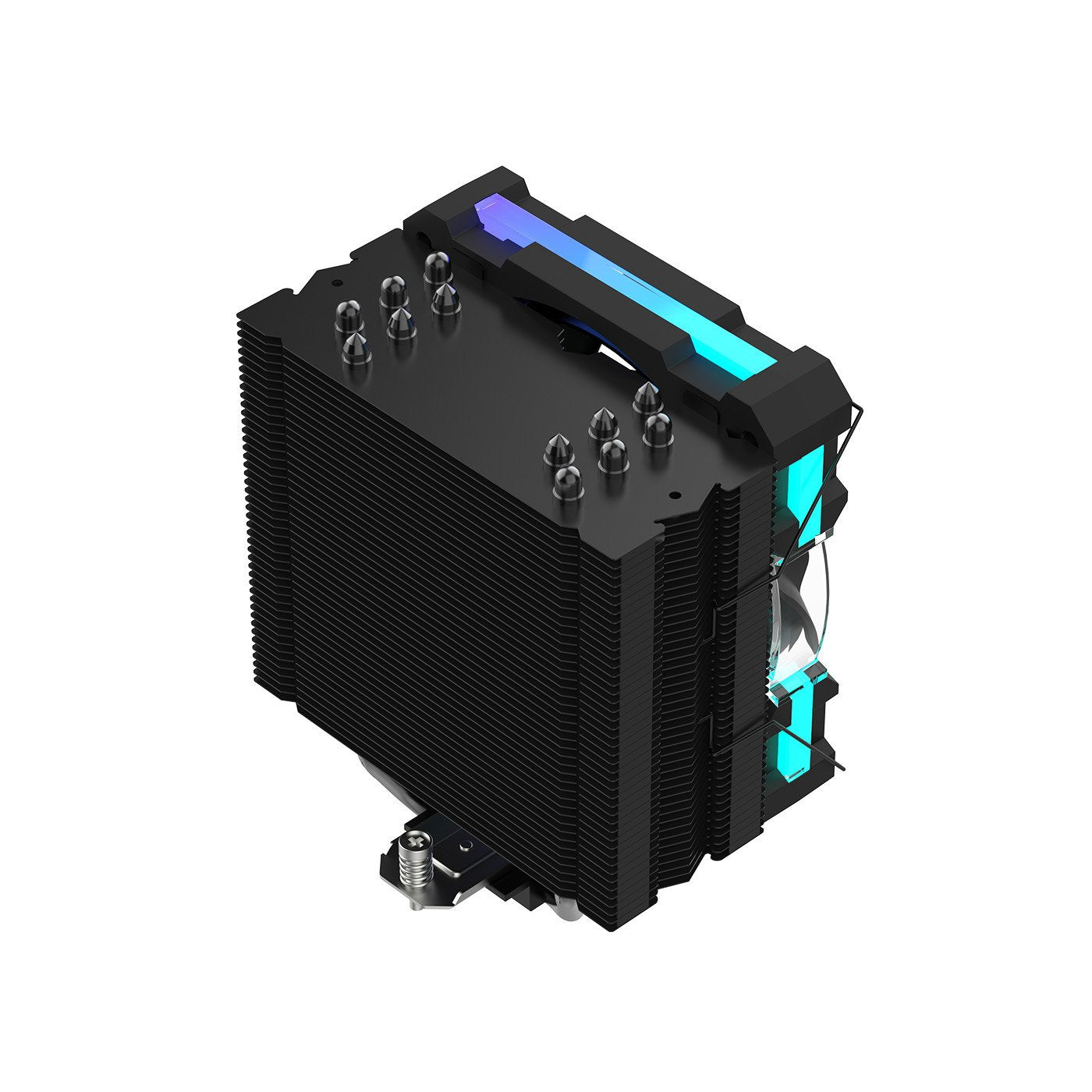 Coolbox Gaming Disipador Cpu Argb 6 Heatpipes 240w Tdp