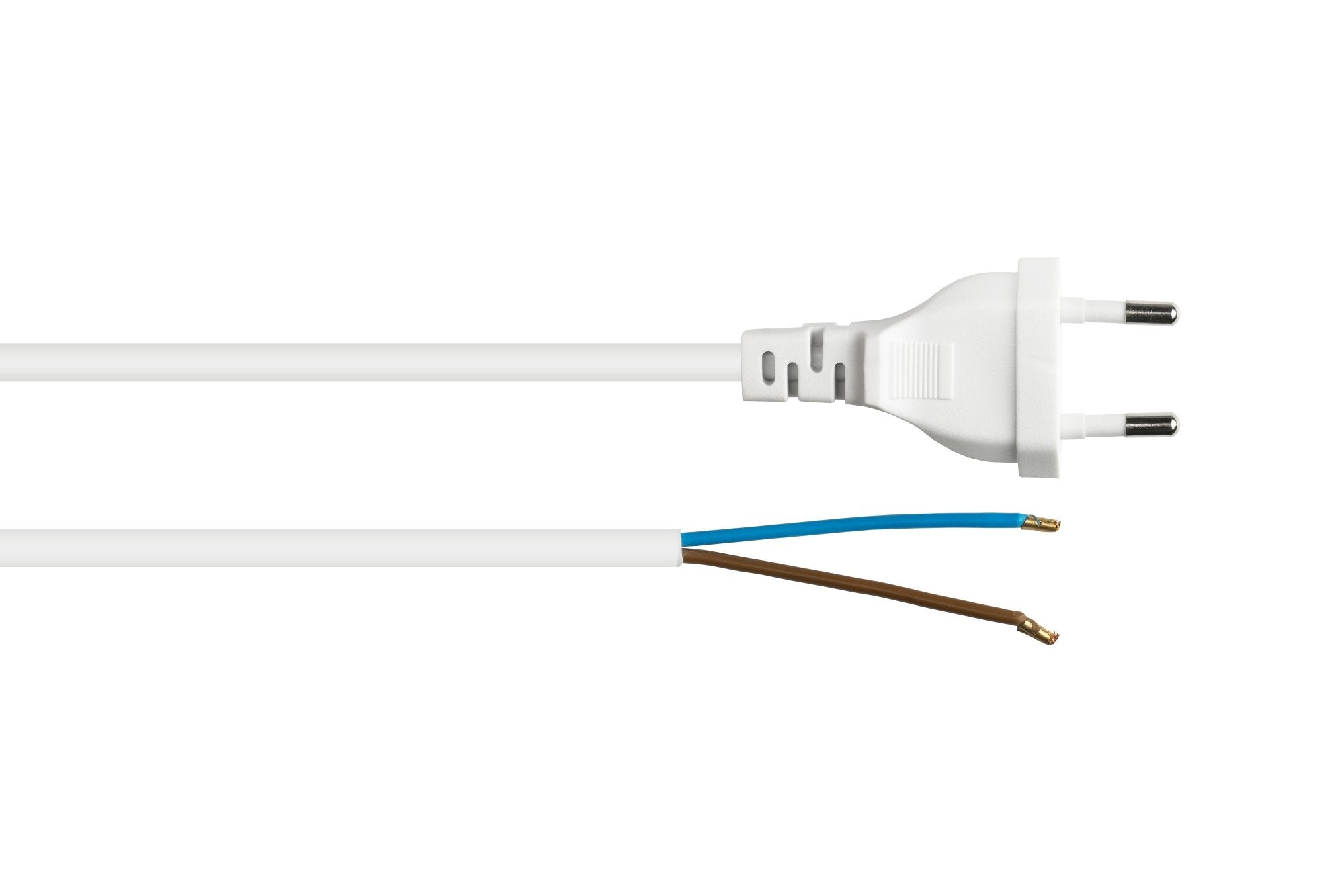 Cablemeister Euro-Netzcable An Open End Weiss 3 M