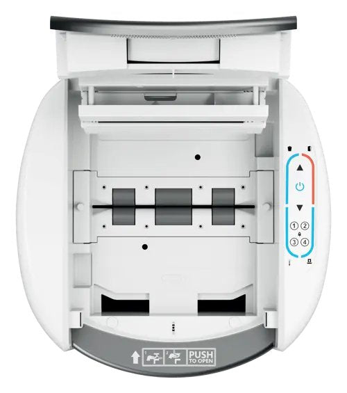 Trituradora Leitz 80410000 Iq Optimax Autofeed 300, P5, 300 Hojas, Cubo De 25 L