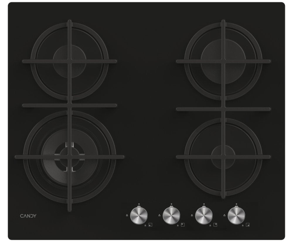 EAN 8059019002217 - Candy CDK6GF4WEKB Negro Integrado 59.5 cm Encimera de gas 4 zona(s) imagen 1