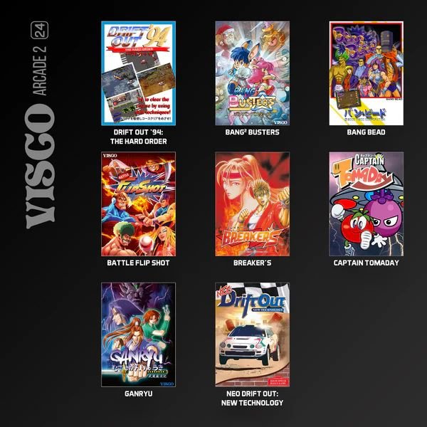 Juego Visco Arcade Col.2 Ever Int - Ret Evercade Retro Evercade