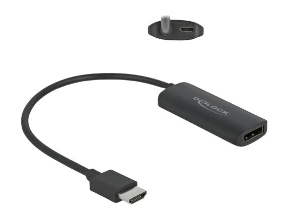 Delock Adapter Hdmi-A Stecker Zu Displayport Buchse 8k