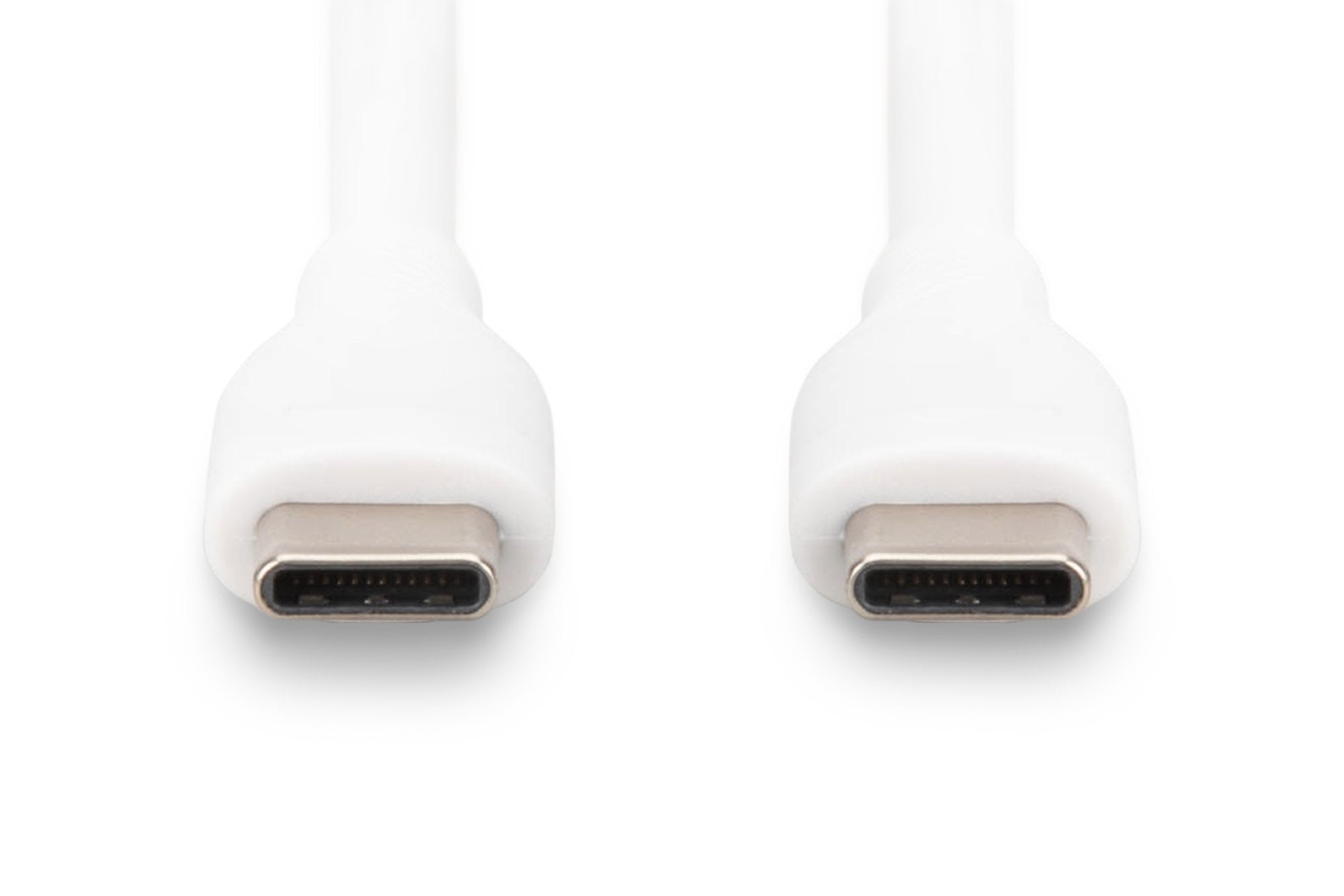 Digitus Usb-C 2.0 (St-St) 2m Ladecable Silikon 60w Weiss