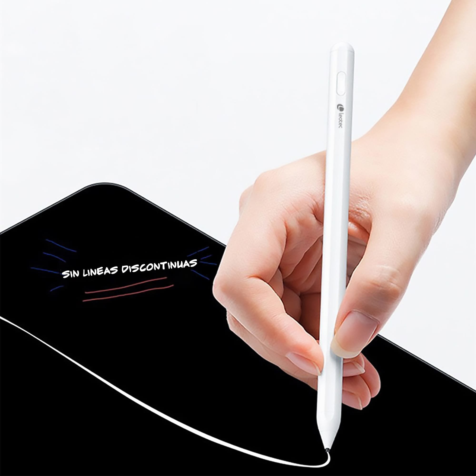 Lapiz Digital Leotec Lestp01w Stylus Epen Android Ios Windows Blanco