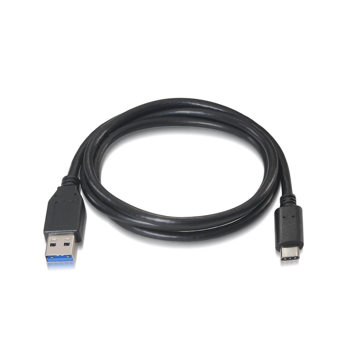 Aisens Cable Usb 3.1 Gen2 10gbps 3a - Tipo Usb-C/M-A Macho - 1m - Negro