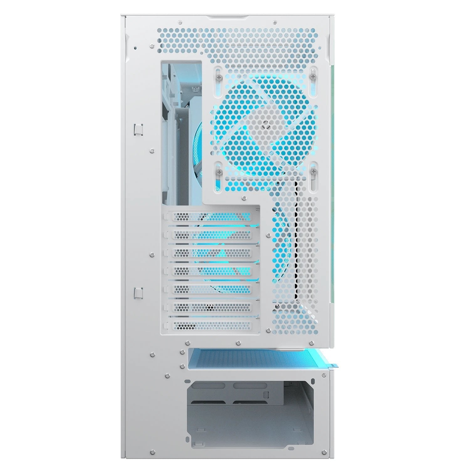 Cougar Caja Midi-Tower Cfv235, Argb, Mesh, Blanco