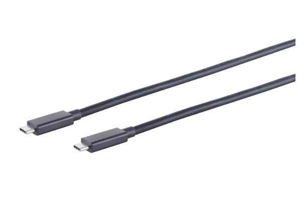 EAN 4017538134370 - S/CONN maximum connectivity 13-65005 cable USB USB4 Gen 3x2 0,25 m USB C Negro imagen 1