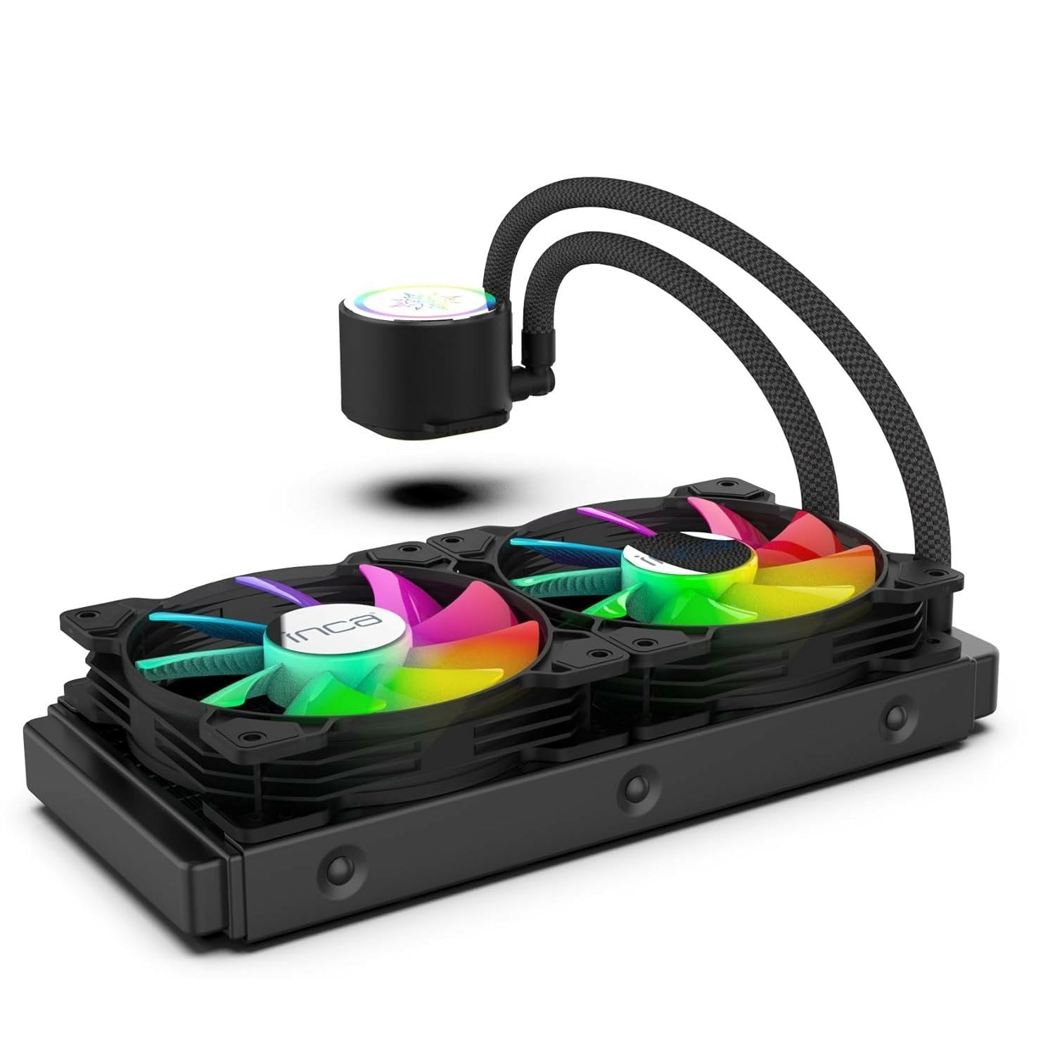 Inca Iss-02xn  Kit De Refrigeración Líquida 12 Cm Negro