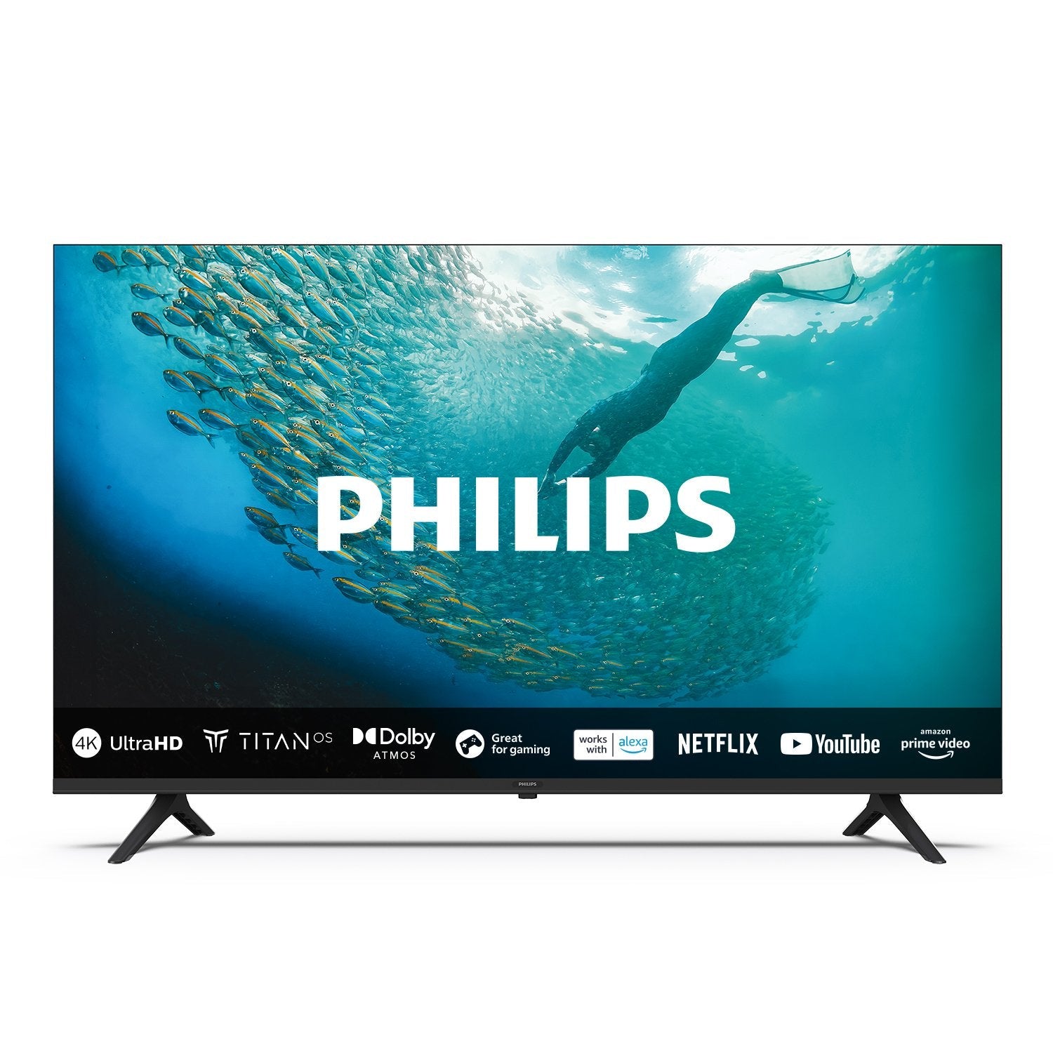 Televisor 75'' Uhd 4k 75pus7009 Smart Tv Philips 75'' Uhd 3840x2160/ 60hz/ 3xhdmi/ 2x Usb/ Wifi Ac/ 2x10w/ Compatible Con Alexa Y Google Assistant