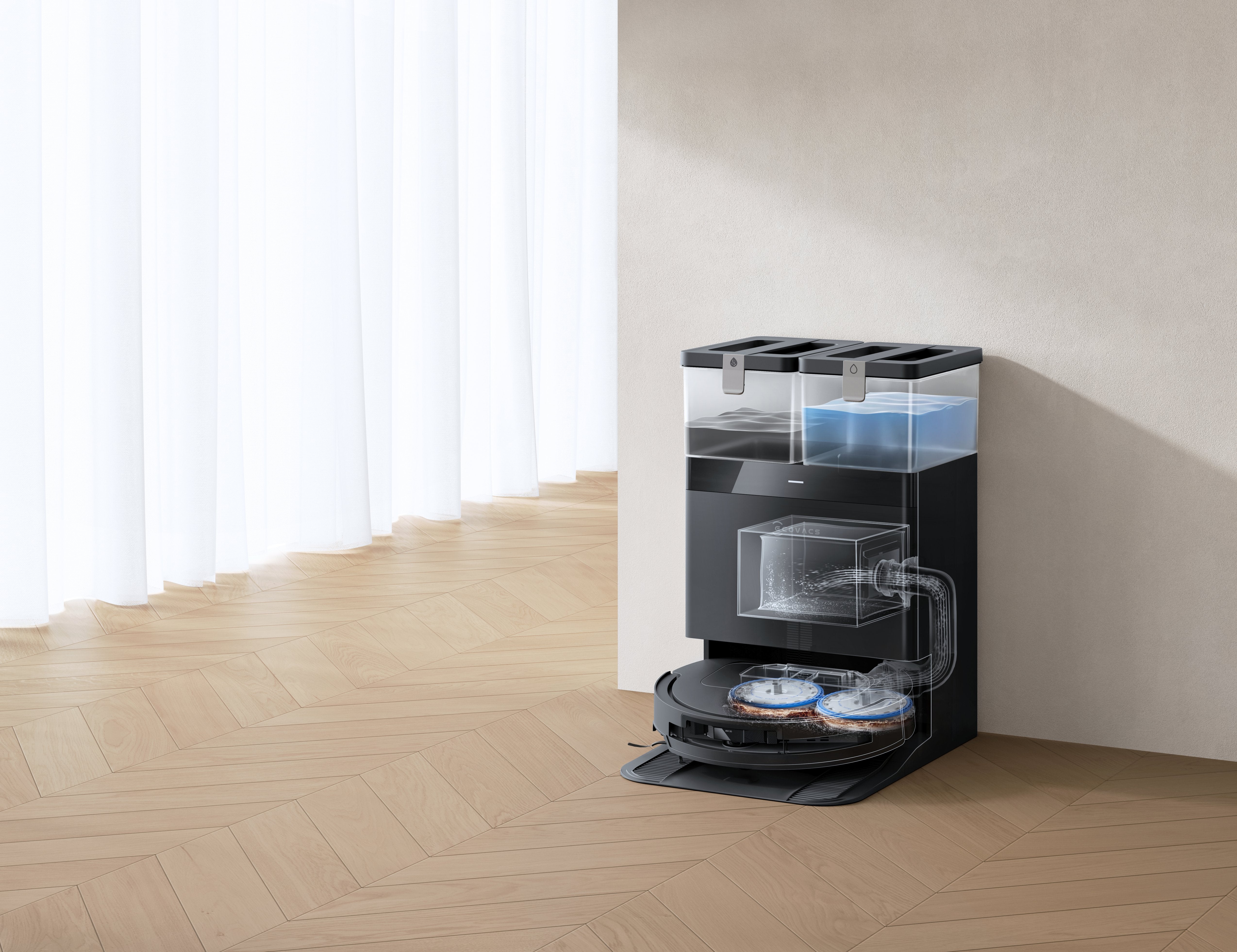 Ecovacs Deebot Saugroboter T50 Omni (Gen3) Negro