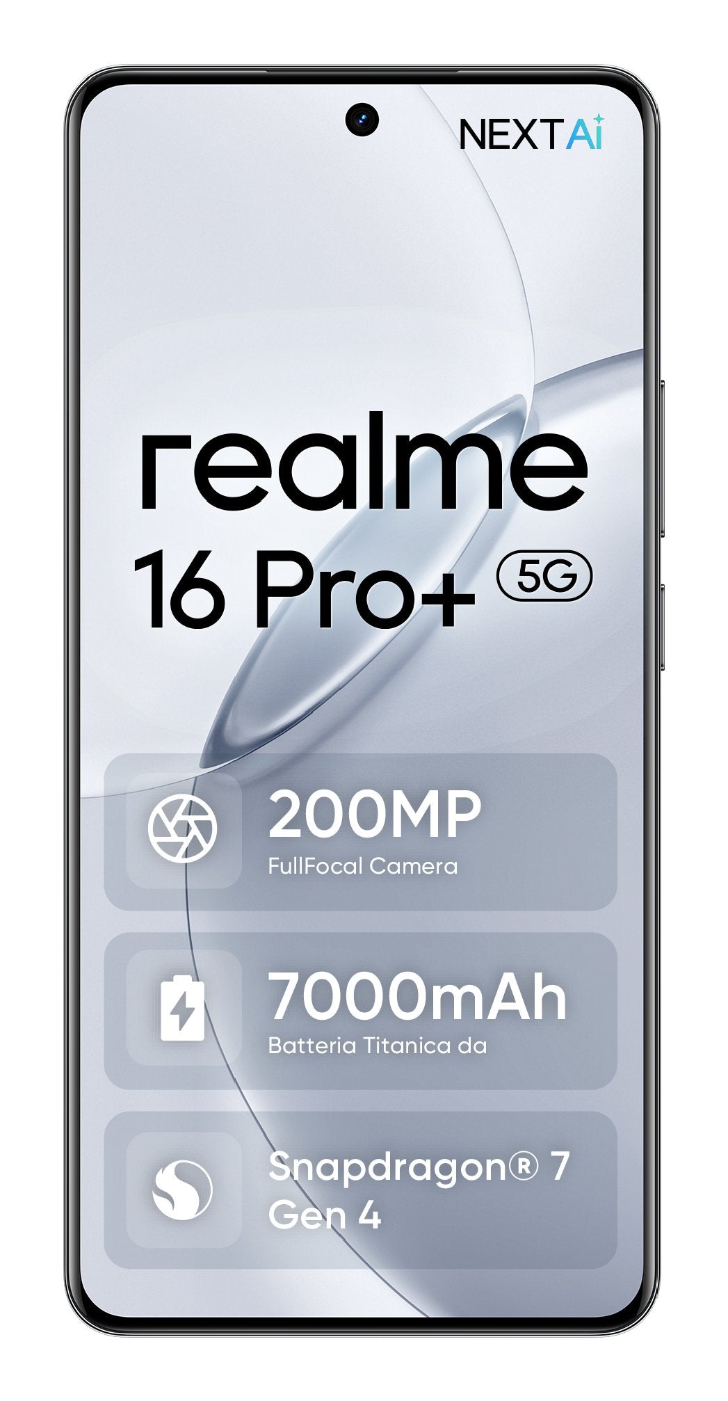 EAN 6941764482890 - realme 16 Pro+ 17,3 cm (6.8") 5G USB Tipo C 12 GB 512 GB 7000 mAh Gris imagen 1