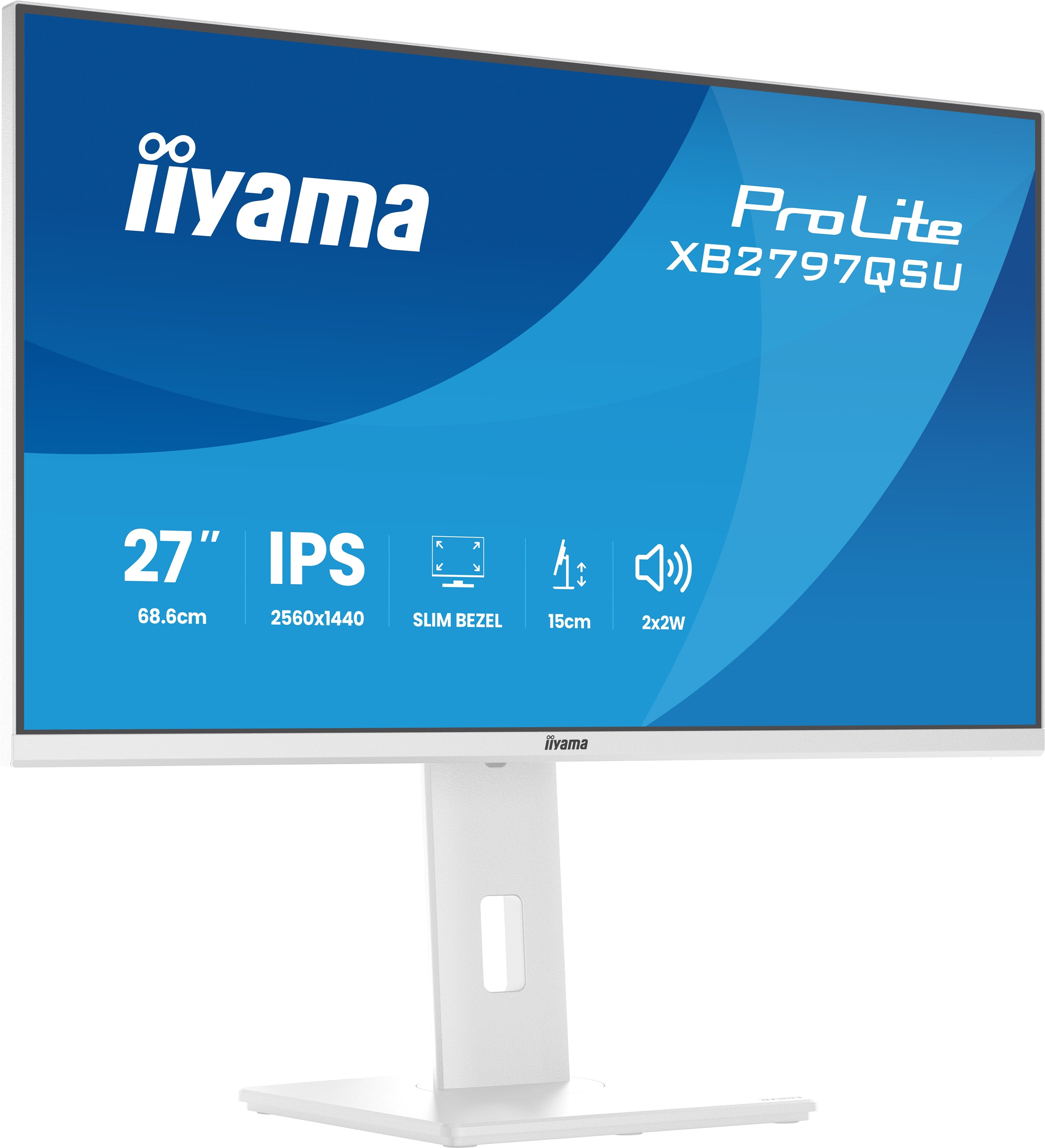 Iiyama 68.6cm 27" Xb2797qsu-W1 16:9 2xhdmi+Dp+2xusb-C