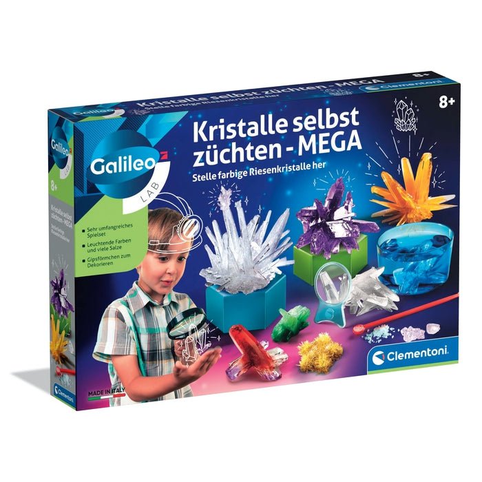 Cristales Clementoni Crece Tú Mismo Mega, Kit De Experimentos 59130