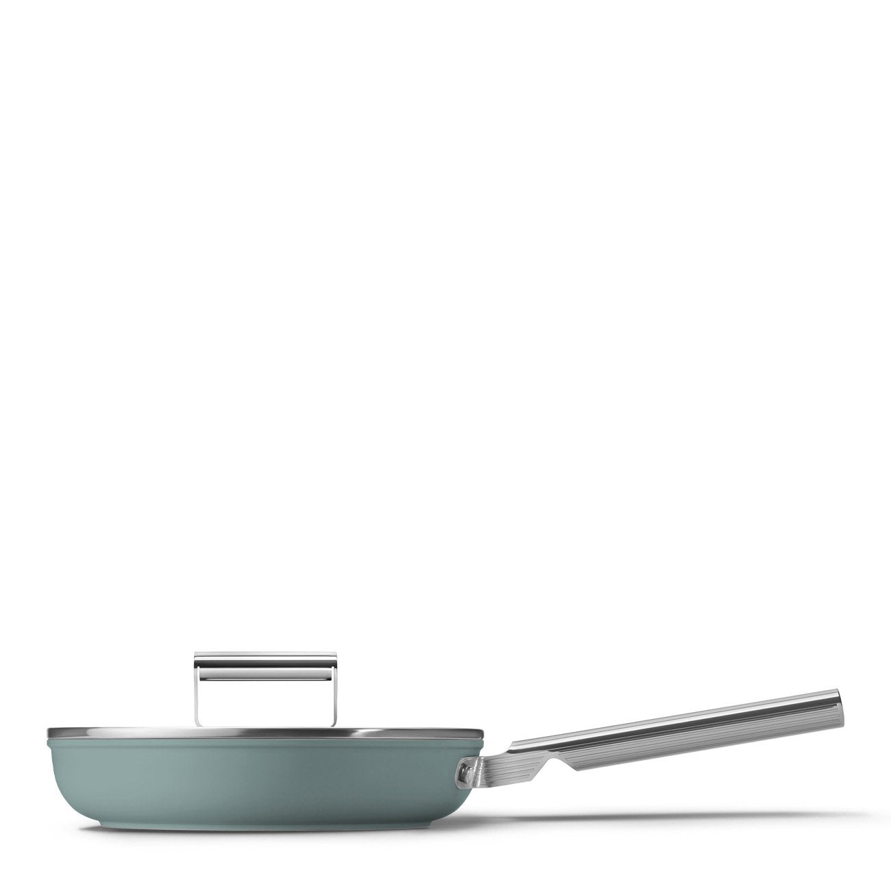 Smeg Fpf2402egm Bratpfanne, 20 Cm, Keramik, Edelstahlgriff, Smaragdgrün