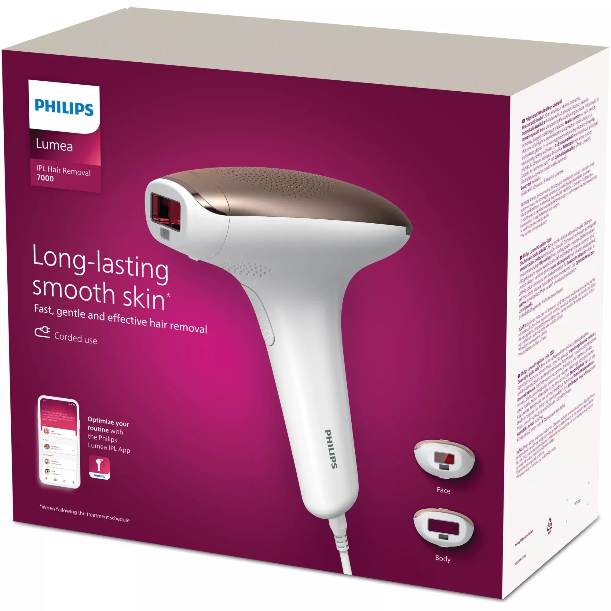 EAN 8710103747000 - Philips Lumea Advanced SC1997/00 depiladora de luz pulsada Luz pulsada doméstica (HPL) Blanco, Oro rosa imagen 2