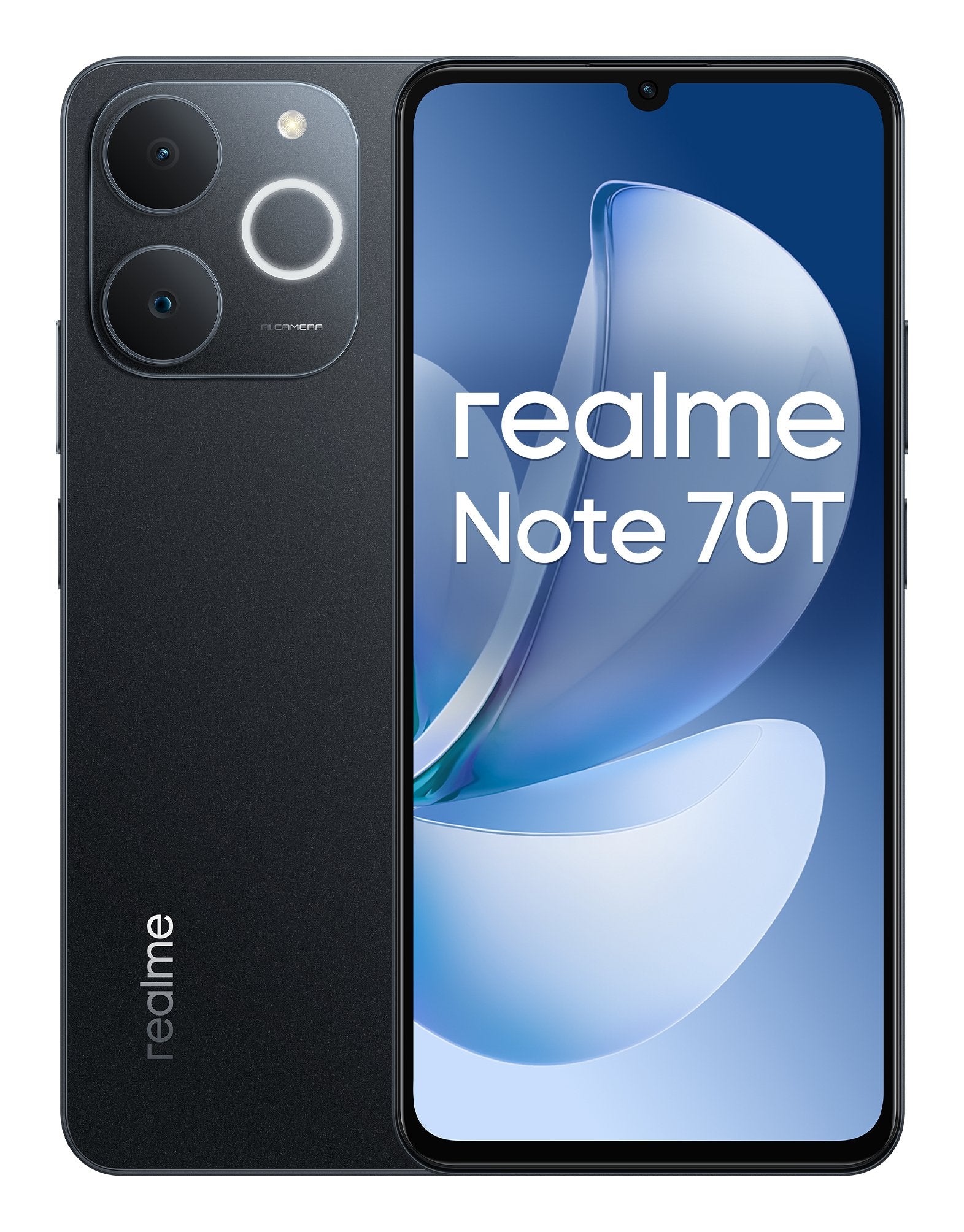 EAN 6941764469631 - realme Note 70T 17,1 cm (6.74") SIM doble Android 15 4G USB Tipo C 4 GB 256 GB 6000 mAh Negro imagen 3