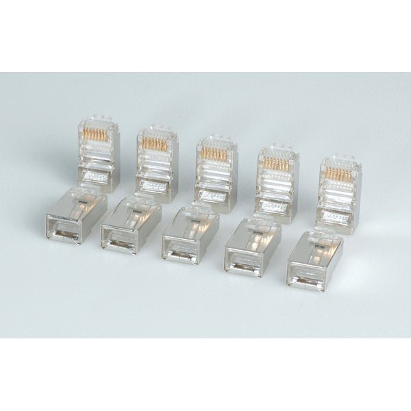 Roline Modular-Plug Geschirmt Kat.5e Class D 10 Stck
